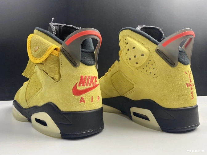 SCOTT TRAVIS AIR CN1084-300 X YELLOW 6 JORDAN 0728